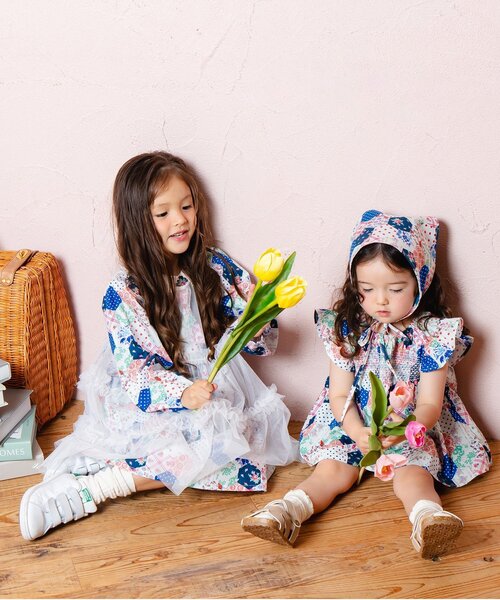 Boribon ワンピース ミニョンドレス キッズ 子供服 女の子 : ZOZOTOWN