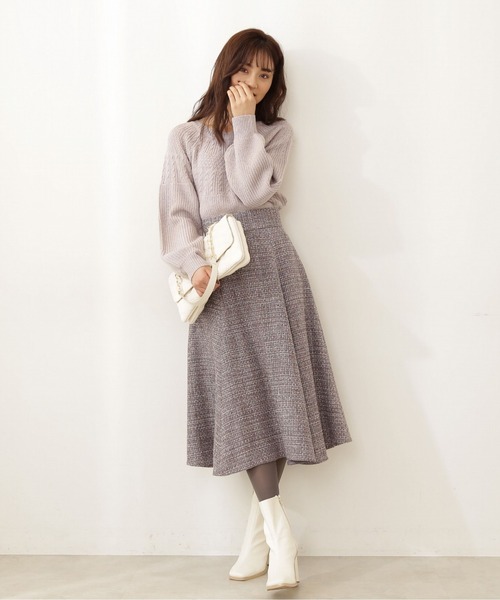 「PROPORTION BODY DRESSING」 ロングスカート SMALL グレー レディース_画像8