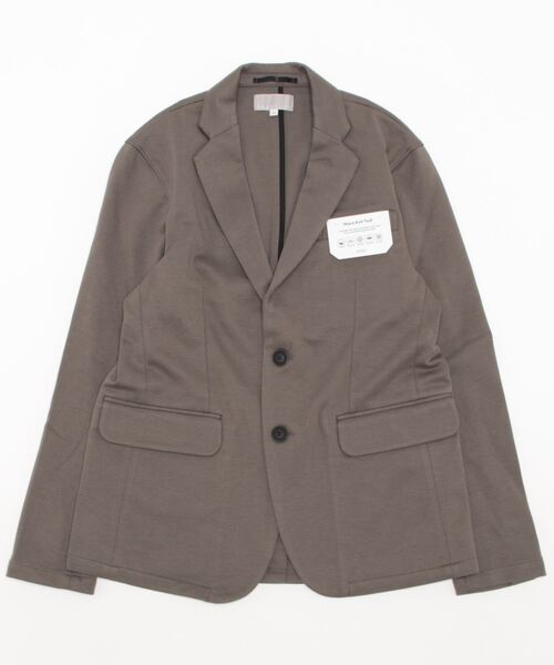 「ABAHOUSE GRAY」 テーラードジャケット 50 モカ メンズ_画像3