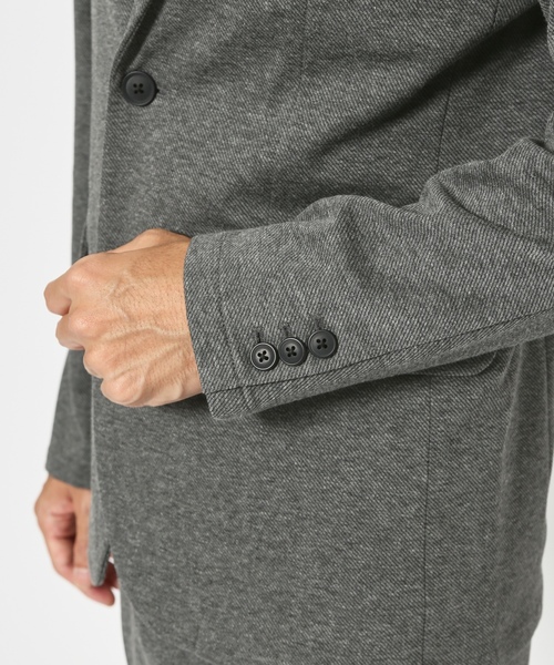 「ABAHOUSE GRAY」 テーラードジャケット 50 モカ メンズ_画像4