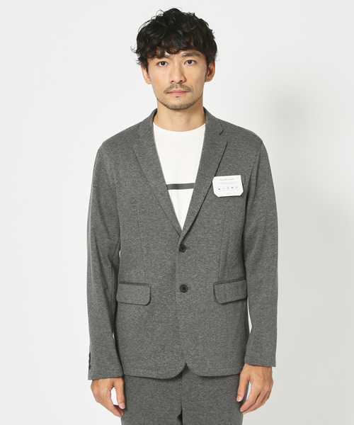「ABAHOUSE GRAY」 テーラードジャケット 50 モカ メンズ_画像5