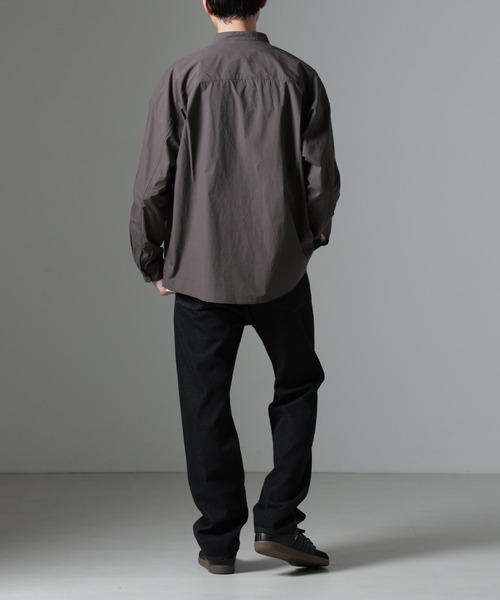 「NANO universe」 デニムパンツ L ライトブルー メンズ_画像4