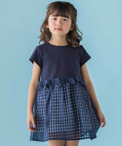 BeBe Petits Pois Vert（ベベ プチ ポワ ヴェール） ワンピース 「店舗