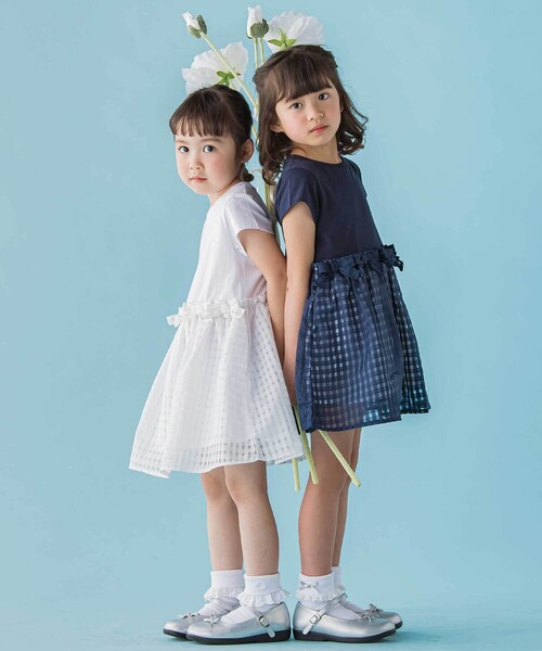 BeBe Petits Pois Vert（ベベ プチ ポワ ヴェール） ワンピース 「店舗