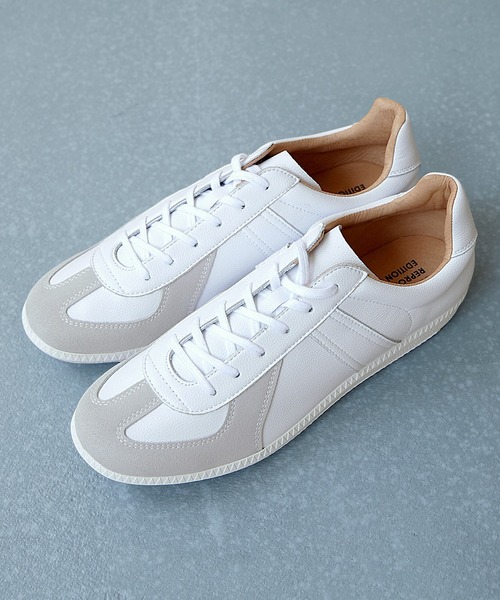 「GERMAN TRAINER」 ローカットスニーカー 38 ブラック メンズ_画像4