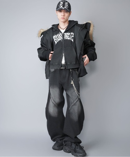 SPINNS（スピンズ） 「makesstyle」プルオーバーパーカー ONESIZE 