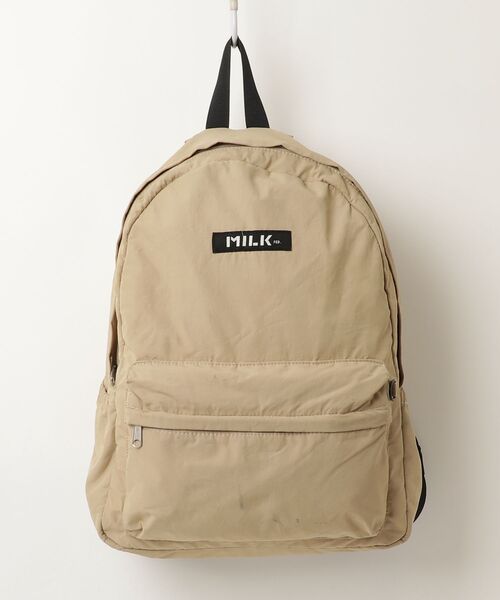 MILKFED.（ミルクフェド） リュック ONE SIZE ベージュ レディース 