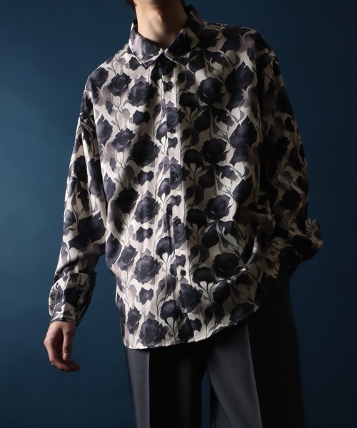 「ANPAS」 長袖シャツ M ホワイト系その他3 メンズ_画像4