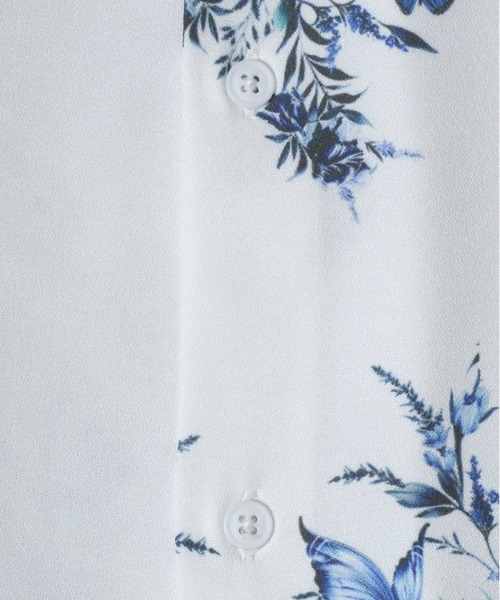 「ANPAS」 長袖シャツ M ホワイト系その他3 メンズ_画像7