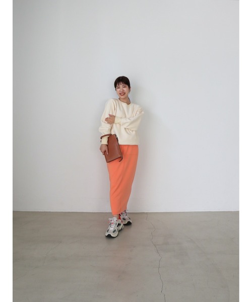 「Katrin TOKYO」 タイトスカート X-SMALL オレンジ レディース_画像4