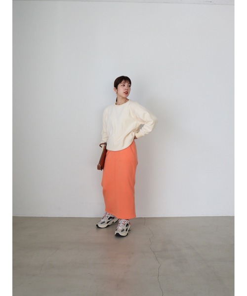 「Katrin TOKYO」 タイトスカート X-SMALL オレンジ レディース_画像6