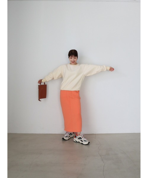 「Katrin TOKYO」 タイトスカート X-SMALL オレンジ レディース_画像7