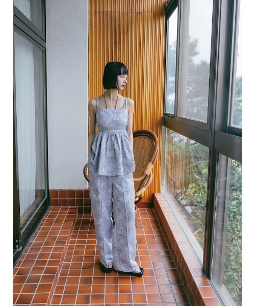 「sahara」 パンツ FREE ブルー レディースの画像