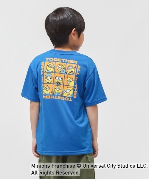 tシャツ ファインプラス ミニオンズ KIDS スクエアパネルTシャツ