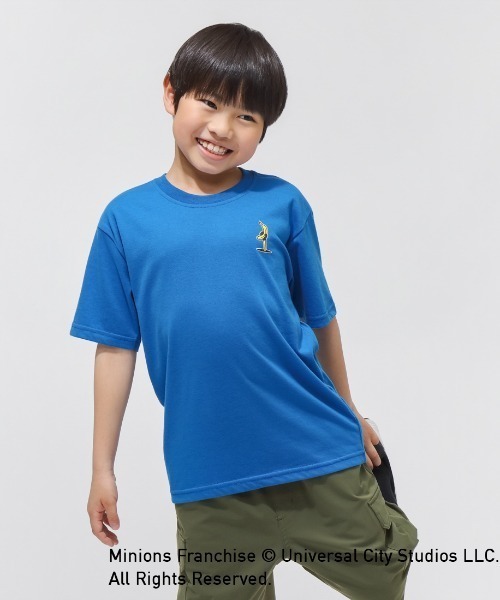 tシャツ ファインプラス ミニオンズ KIDS スクエアパネルTシャツ