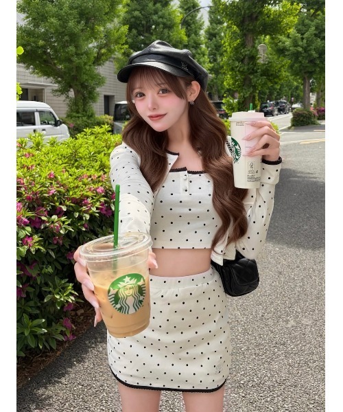 Darich（ダーリッチ） セットアップ コンパクトドット3ピース