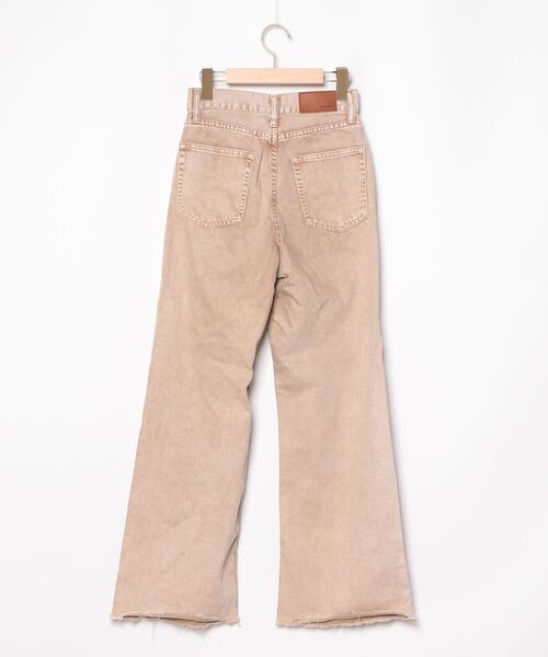 「EVRIS」 デニムパンツ SMALL ブラウン レディース_画像2