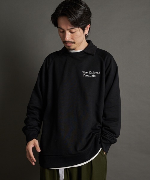 「JACKROSE」 スウェットカットソー L ブラック メンズ_画像3