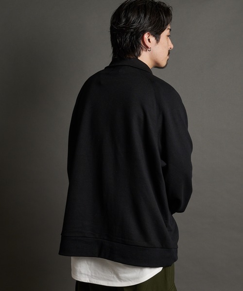 「JACKROSE」 スウェットカットソー L ブラック メンズ_画像8