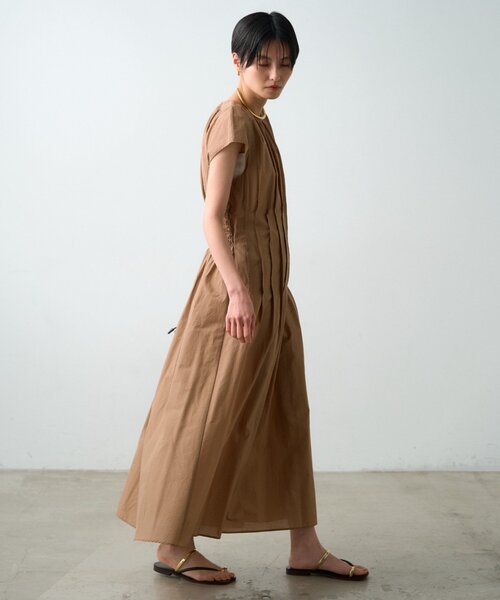 Loungedress（ラウンジドレス） ワンピース タックフレアワンピース 