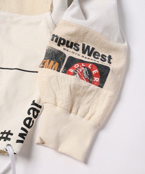 パーカー Eco Bag Patchwork Anorak Shirts メンズ レディース_8