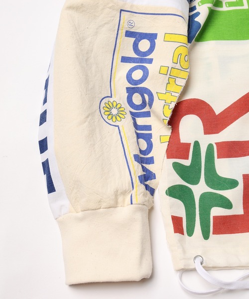 パーカー Eco Bag Patchwork Anorak Shirts メンズ レディース_12