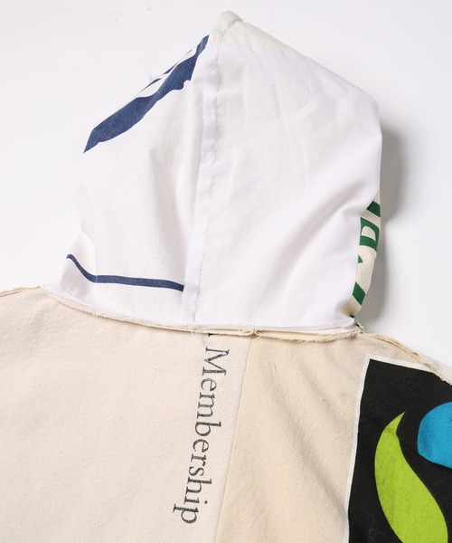 パーカー Eco Bag Patchwork Anorak Shirts メンズ レディース_13