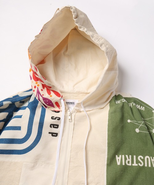 パーカー Eco Bag Patchwork Anorak Shirts メンズ レディース_19