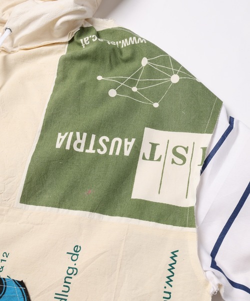 パーカー Eco Bag Patchwork Anorak Shirts メンズ レディース_20