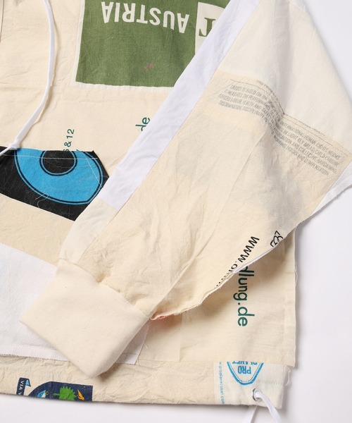 パーカー Eco Bag Patchwork Anorak Shirts メンズ レディース_21