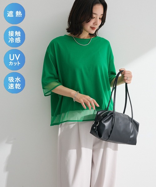 ご確認用になります　グリーンチュール Green Parks（グリーンパークス） uvカット tシャツ 「適ON」遮熱