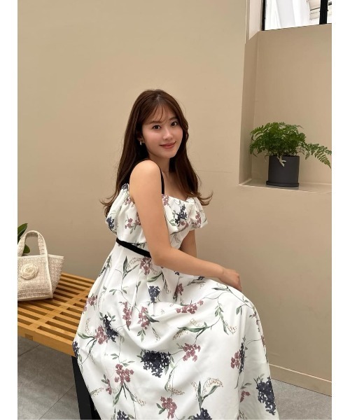 ワンピース Avignon Floral Garden Dressの画像