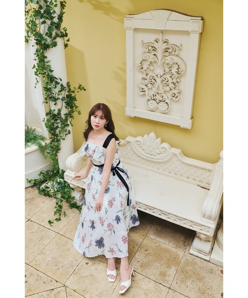ワンピース Avignon Floral Garden Dressの画像