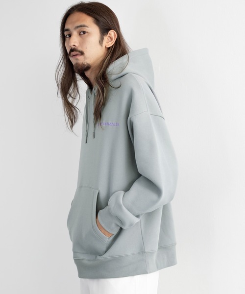 「Mark Gonzales」 プルオーバーパーカー M ベージュ系その他2 メンズ_画像3