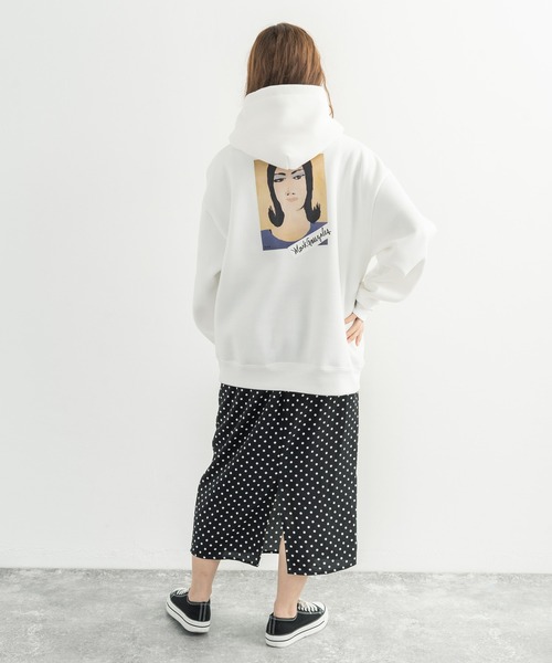 「Mark Gonzales」 プルオーバーパーカー M ベージュ系その他2 メンズ_画像7