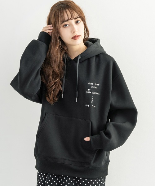「Mark Gonzales」 プルオーバーパーカー M ベージュ系その他2 メンズ_画像8