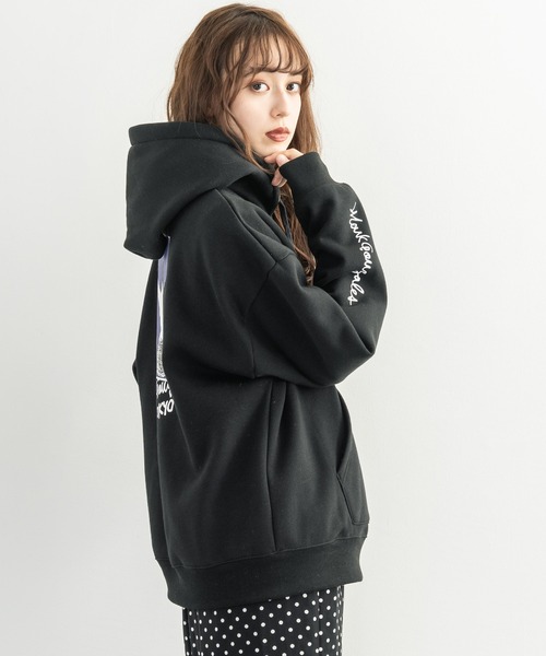 「Mark Gonzales」 プルオーバーパーカー M ベージュ系その他2 メンズ_画像9