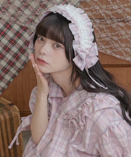kutir（クティール） ヘアバンド 「クティールとレトロ」レース