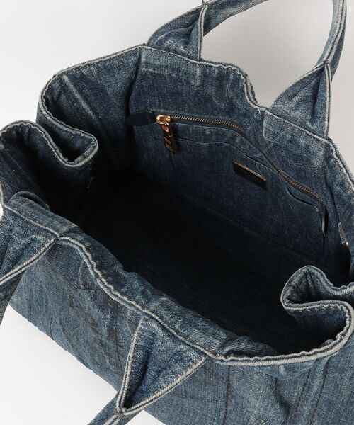 PRADA（プラダ） カナパ ハンドバッグ - ブルー レディース : ZOZOTOWN