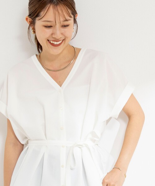 NOLLEY'S（ノーリーズ） ブラウス シャツ 半袖 「追加」ウォッシャブル
