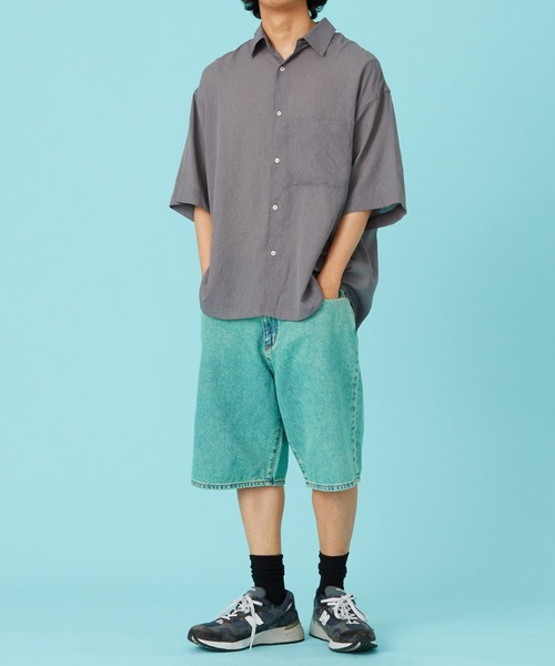 EDWIN（エドウィン） パンツ バギーデニムショーツ メンズ : ZOZOTOWN