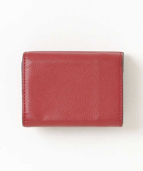 FENDI 三つ折り財布 レッド/ブラウン FENDI（フェンディ） エフイズフェンディ 三つ折り 財布 - レッド