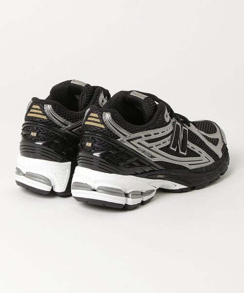「New Balance」 ローカットスニーカー 27.5cm シルバー×ブルー レディース_画像4