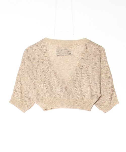 「BY MALENE BIRGER」 ニットカーディガン X-SMALL ゴールド レディース_画像2