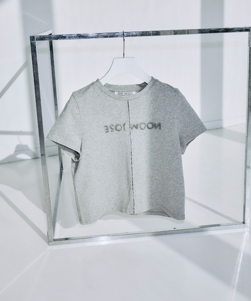 JOSE MOON（ジョゼムーン） tシャツ 半袖 UPSIDE DOWN LOGO T-SHIRT