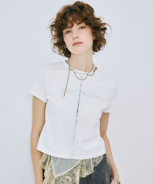JOSE MOON（ジョゼムーン） tシャツ 半袖 UPSIDE DOWN LOGO T-SHIRT