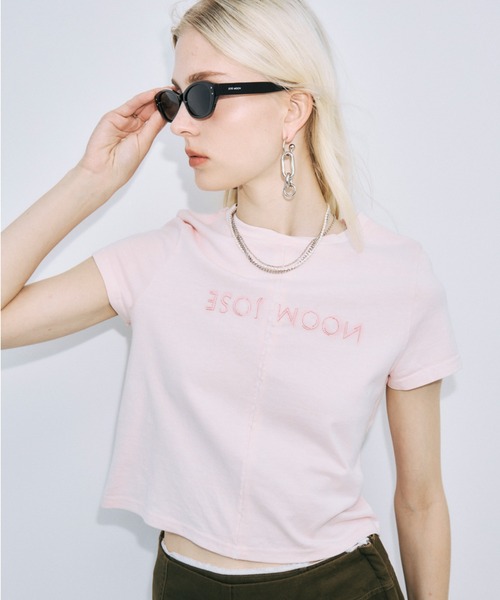 JOSE MOON（ジョゼムーン） tシャツ 半袖 UPSIDE DOWN LOGO T-SHIRT