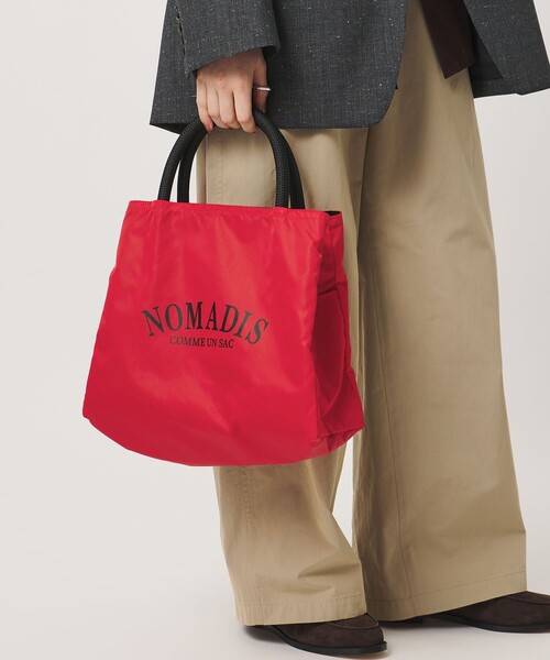 17600円NOMADIS SAC2 W/16トートバッグノマディス 赤 レッド NOMADIS（ノマディス） トートバッグ 「NOMADIS」SAC2 W/16 トート