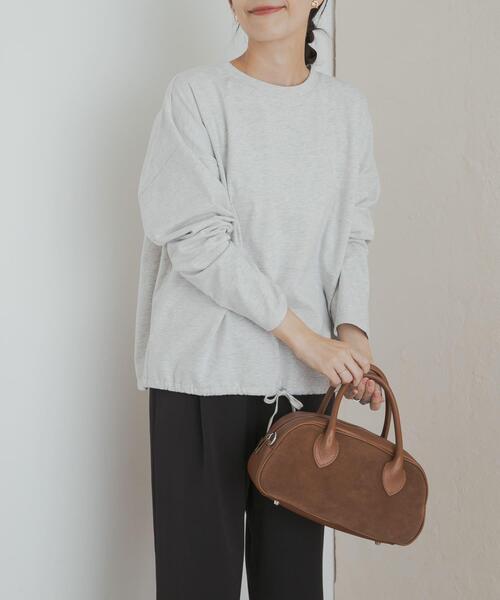 「URBAN RESEARCH DOORS」 長袖カットソー MEDIUM オートミール レディース_画像6