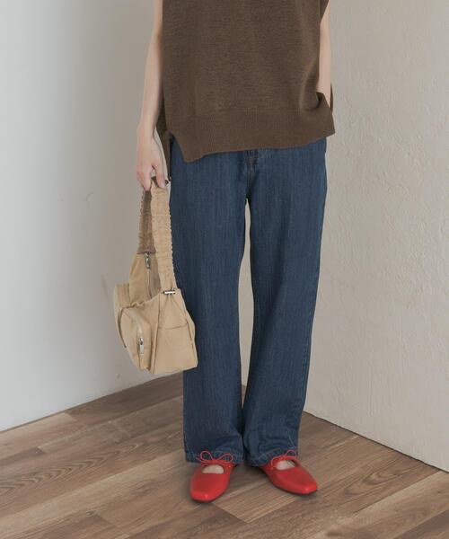 「URBAN RESEARCH DOORS」 デニムパンツ LARGE ブルー メンズ_画像6